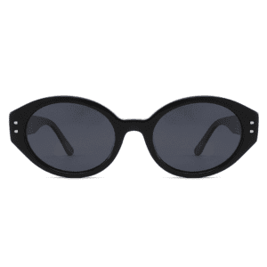 Schwarze futuristische Brillen aus Azetat | Multitude von AKA SAVRAN