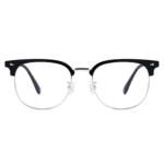 Black Acetate and Titanium Eyeglasses | Déjà Vu by AKA SAVRAN