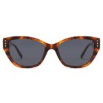 Luxury Tortoiseshell Cat Eyes sunglasses by AKA SAVRAN