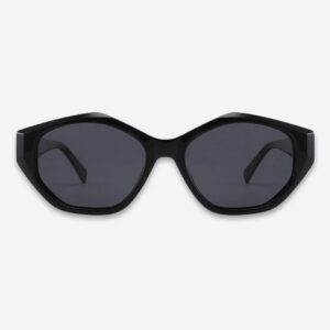 Black Futuristic Acetate Sunglasses | Révolution II by AKA SAVRAN