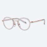 Gold Luxury Titanium Eyeglasses | Titan by AKA SAVRAN