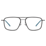 Grey Titanium Eyeglasses | Aviateur by AKA SAVRAN