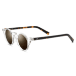 Translucent Luxury Acetate Round Sunglasses | Équilibre by AKA SAVRAN