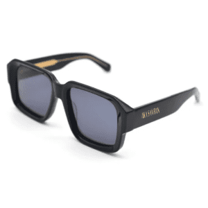 Lumiere Noir Sonnenbrille in Übergröße, luxuriöse quadratische Sonnenbrille von AKA SAVRAN