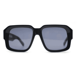 Lumiere Noir Sonnenbrille in Übergröße, luxuriöse quadratische Sonnenbrille von AKA SAVRAN